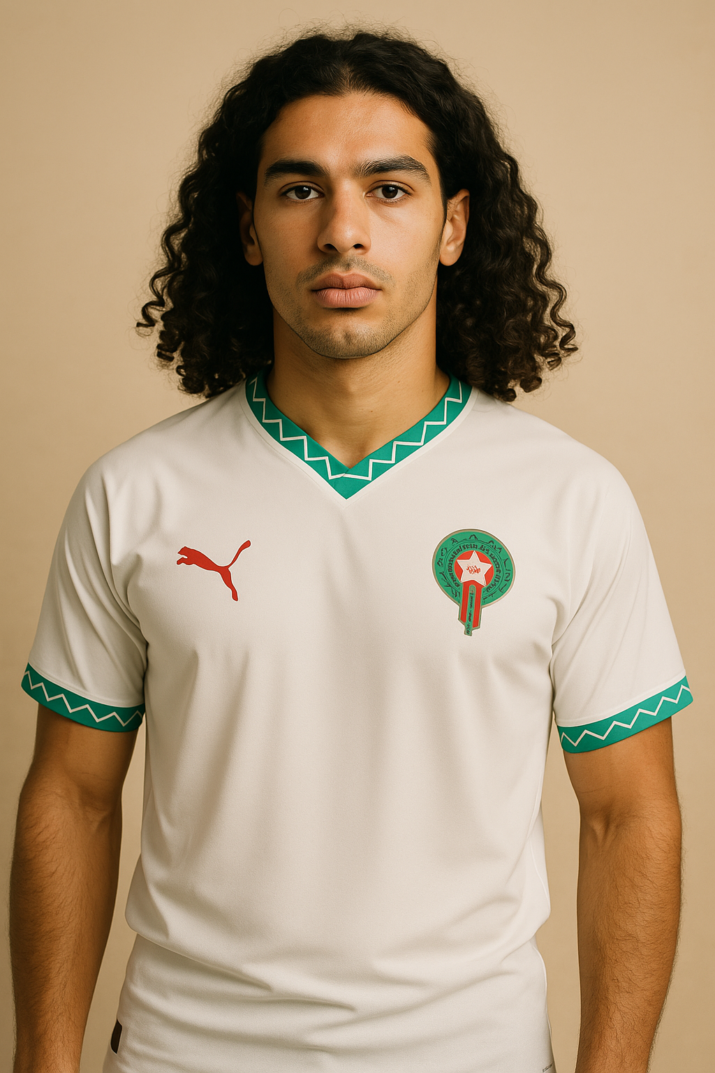 Morocco Football Shirt White